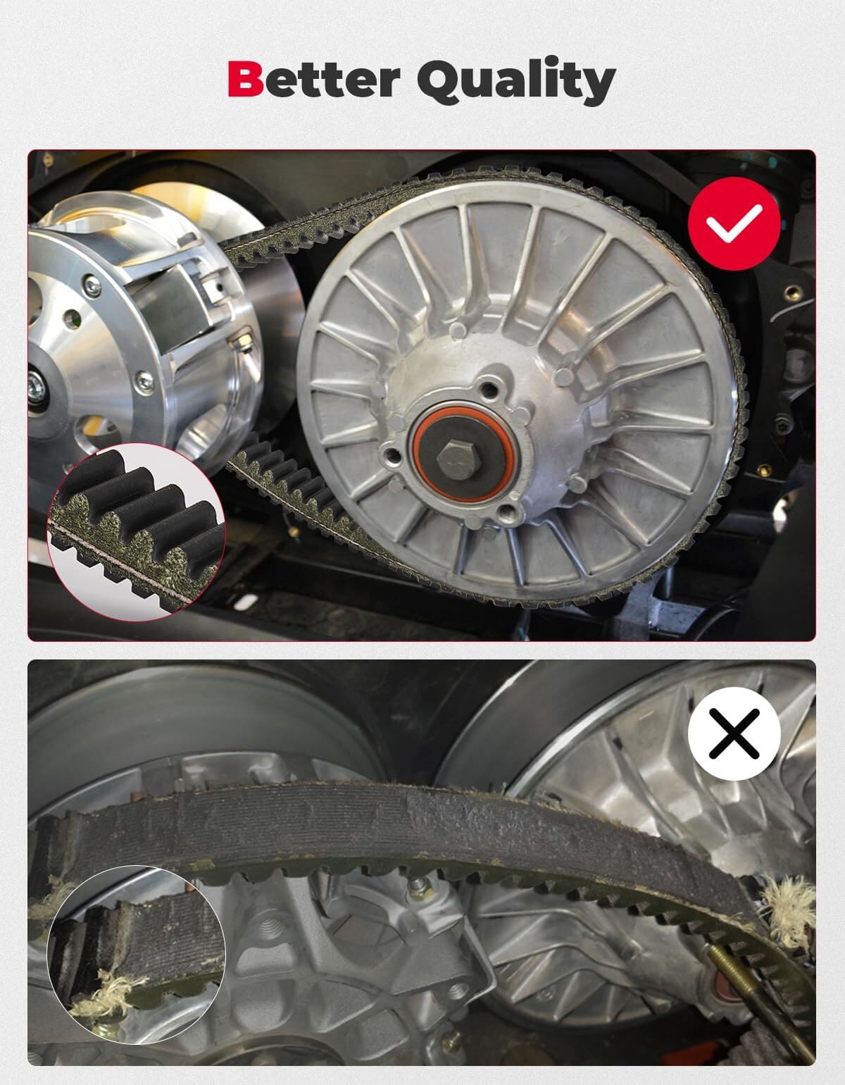 Kemimoto Can-Am Defender & Maverick Sport Trail Drive Belt