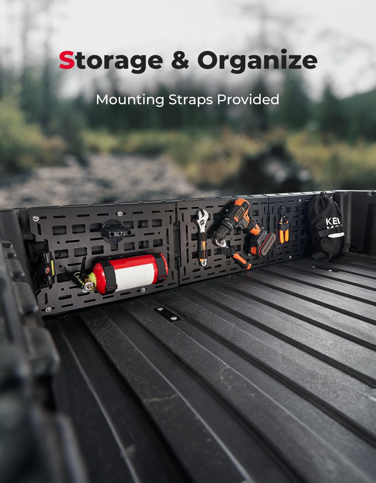 Kemimoto Can-Am Defender Molle Panel 3-Pack