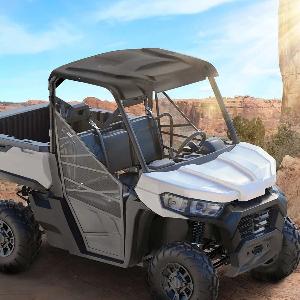 Kemimoto Can-Am Defender Rear Windshield & Hard Roof Top Plastic