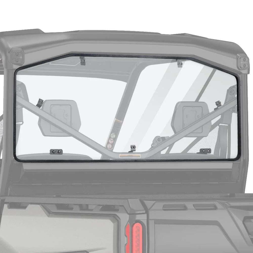 Kemimoto Can-Am Defender Rear Windshield & Hard Roof Top Plastic