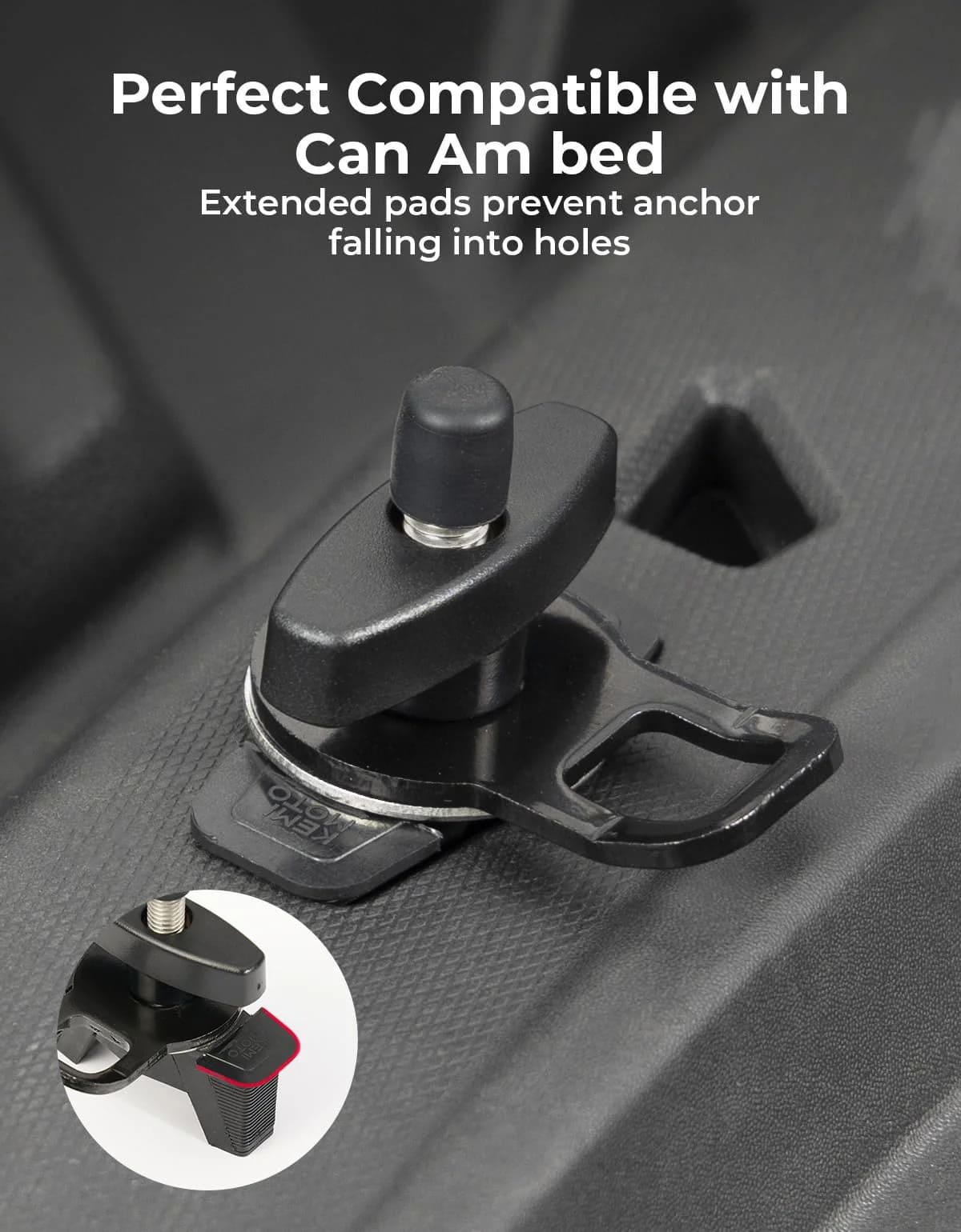 Kemimoto Can-Am Maverick Expandable Anchor Linq Mount