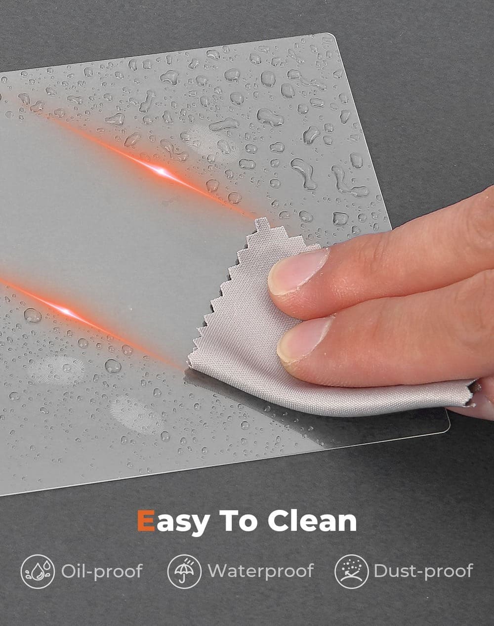 Kemimoto Can-Am Maverick R 10.5" × 4.9“ Screen Protector