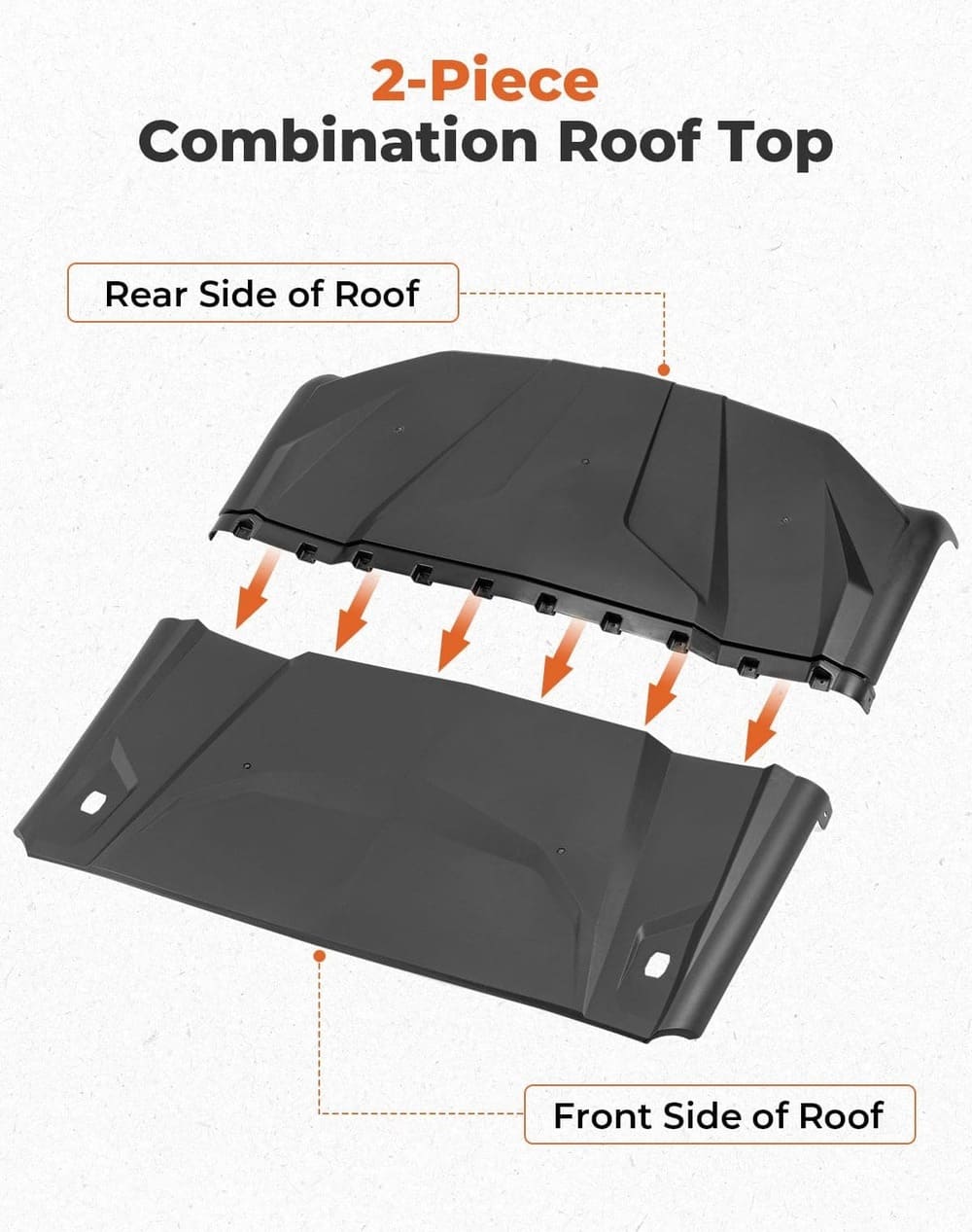 Kemimoto Can-Am Maverick Sport/Trail Upgrade Hard Roof