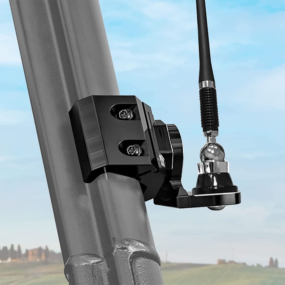 Kemimoto Can-Am Maverick Trail UTV Pro Fit Cage Whip Light Flag Mount