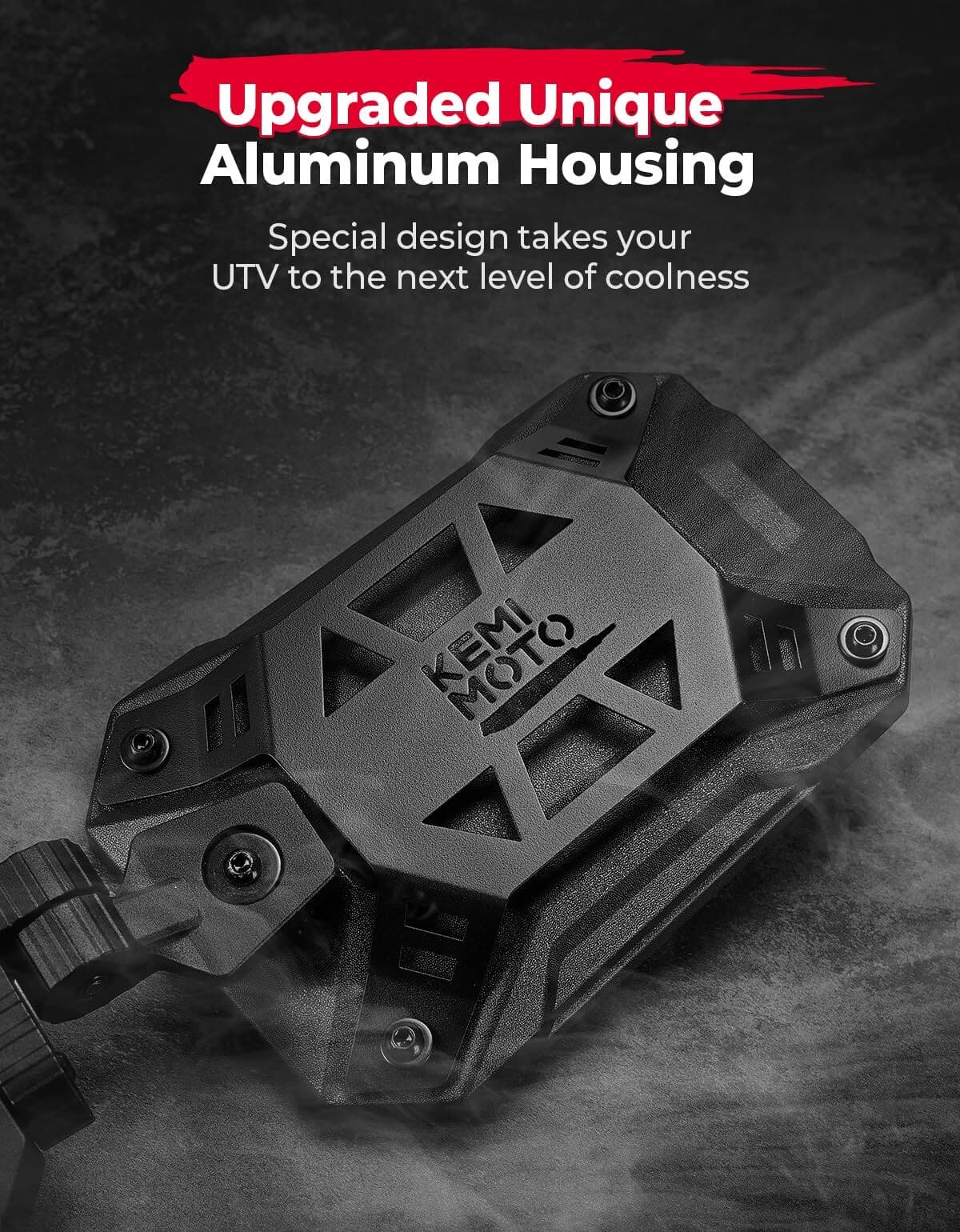 Kemimoto Can Am Maverick X3 UTV 1.65 2" Side Mirrors Roll bar