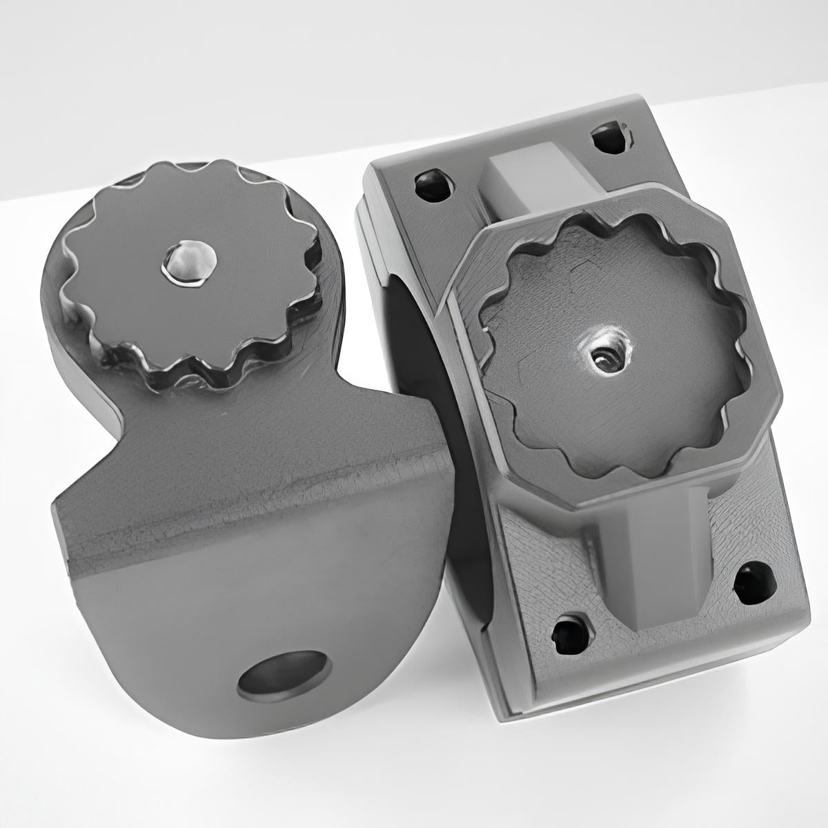 Kemimoto Can-Am Maverick X3 1.75"-2" UTV Whip Flag Light Roll Bar Mount - 1 Pcs