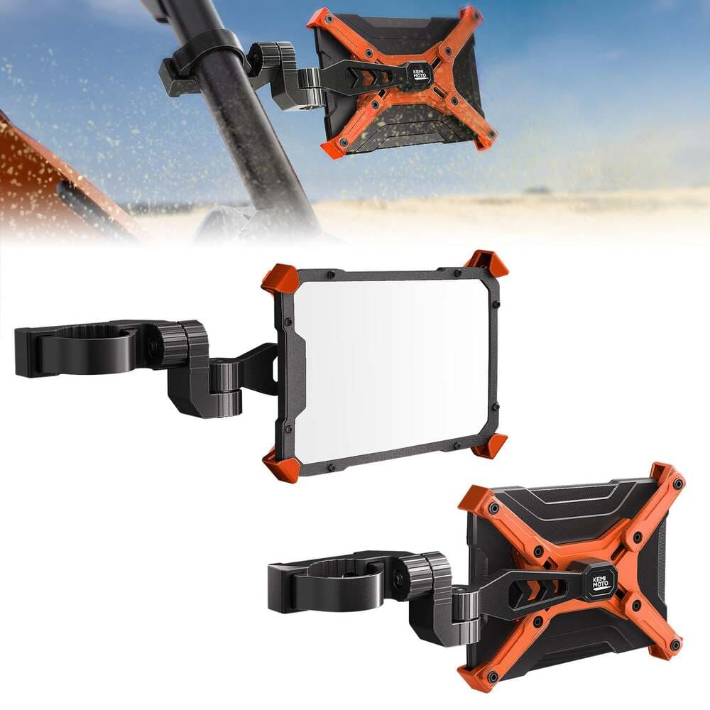 Kemimoto Can-Am Maverick X3 Aluminum CNC UTV X Mirror - Pair