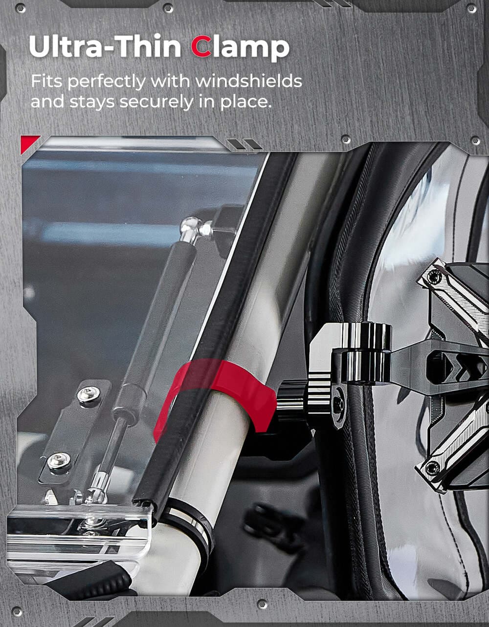 Kemimoto Can-Am Maverick X3 Aluminum CNC UTV X Mirror - Pair