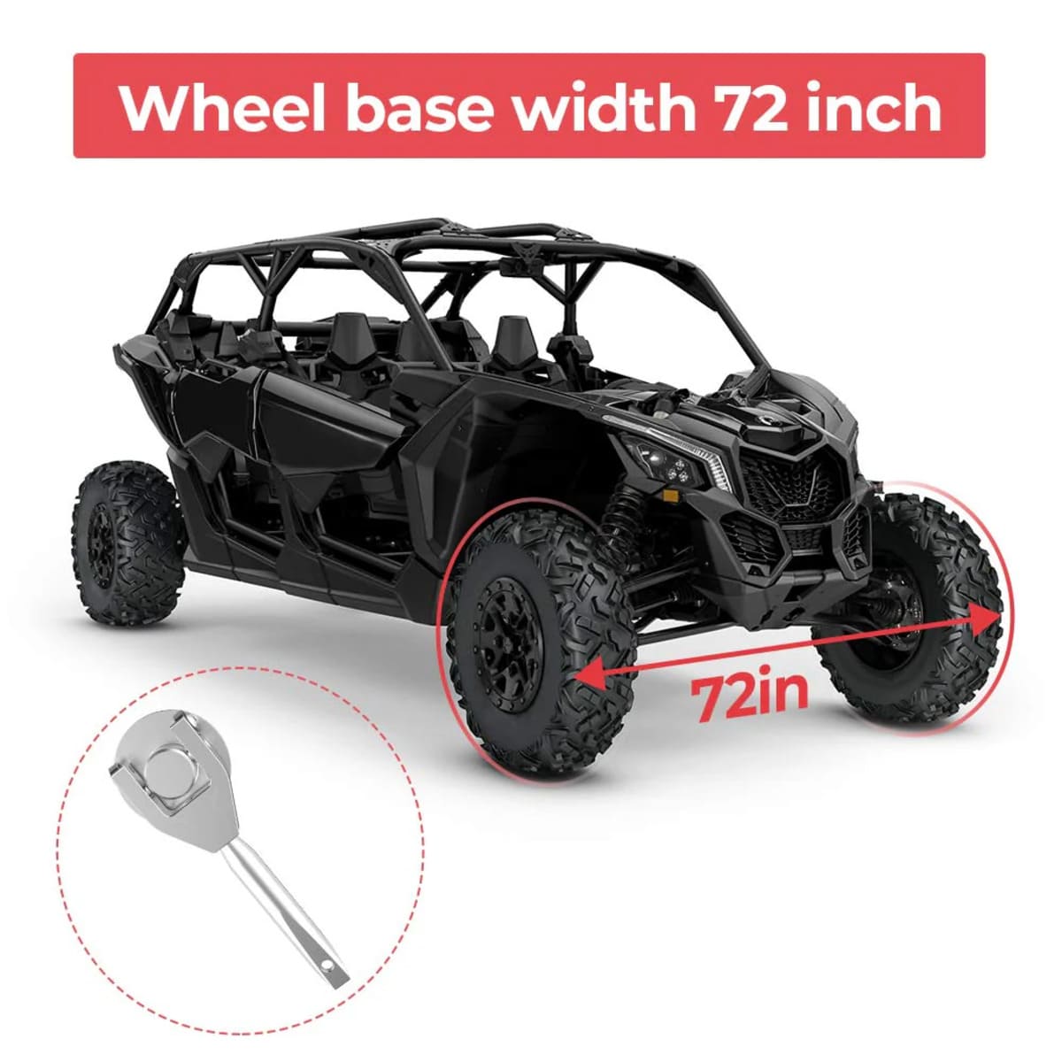 Kemimoto Can-Am Maverick X3 Belt Changing Tool Kit