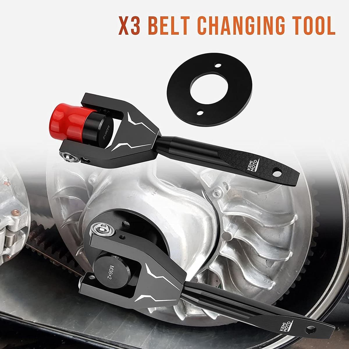 Kemimoto Can-Am Maverick X3 Belt Changing Tool
