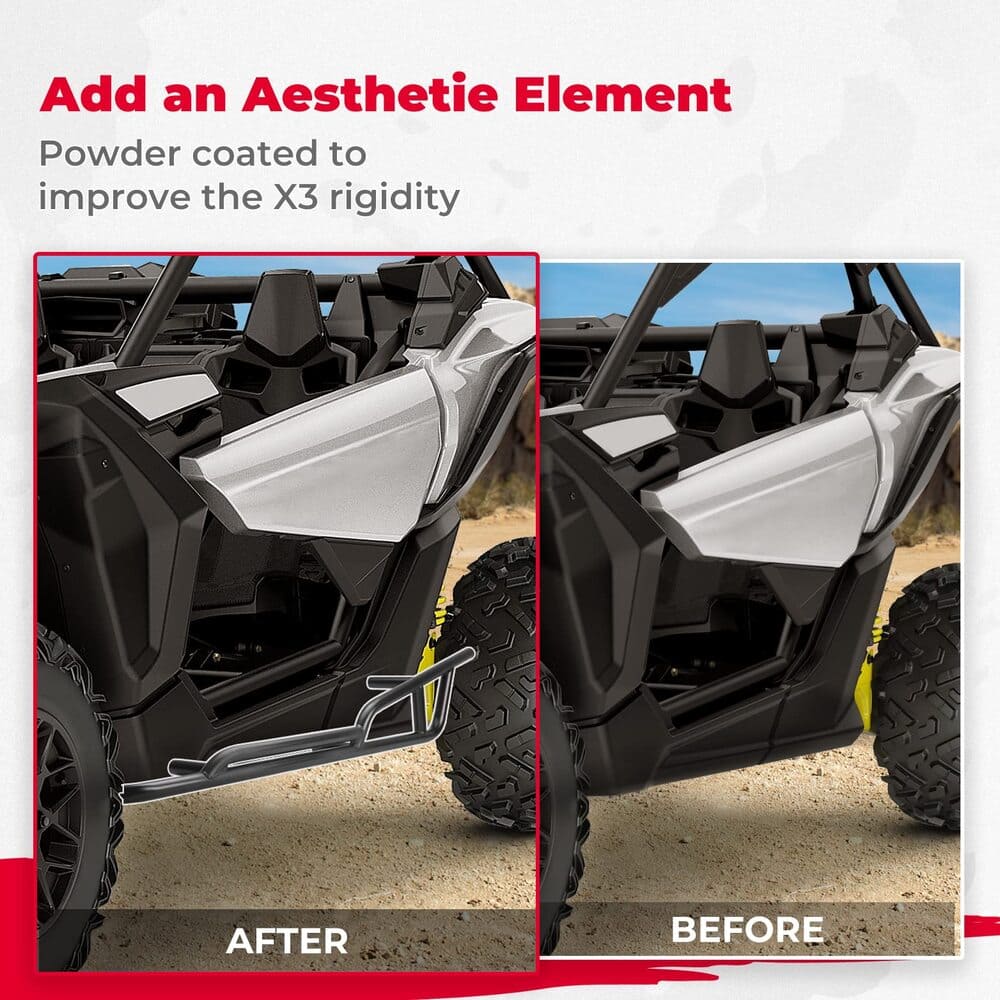 Kemimoto Can-Am Maverick X3 Fender Flares & Nerf Bars