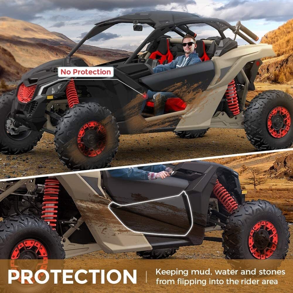 Kemimoto Can-Am Maverick X3 Front Bumpers & Lower Doors Panel