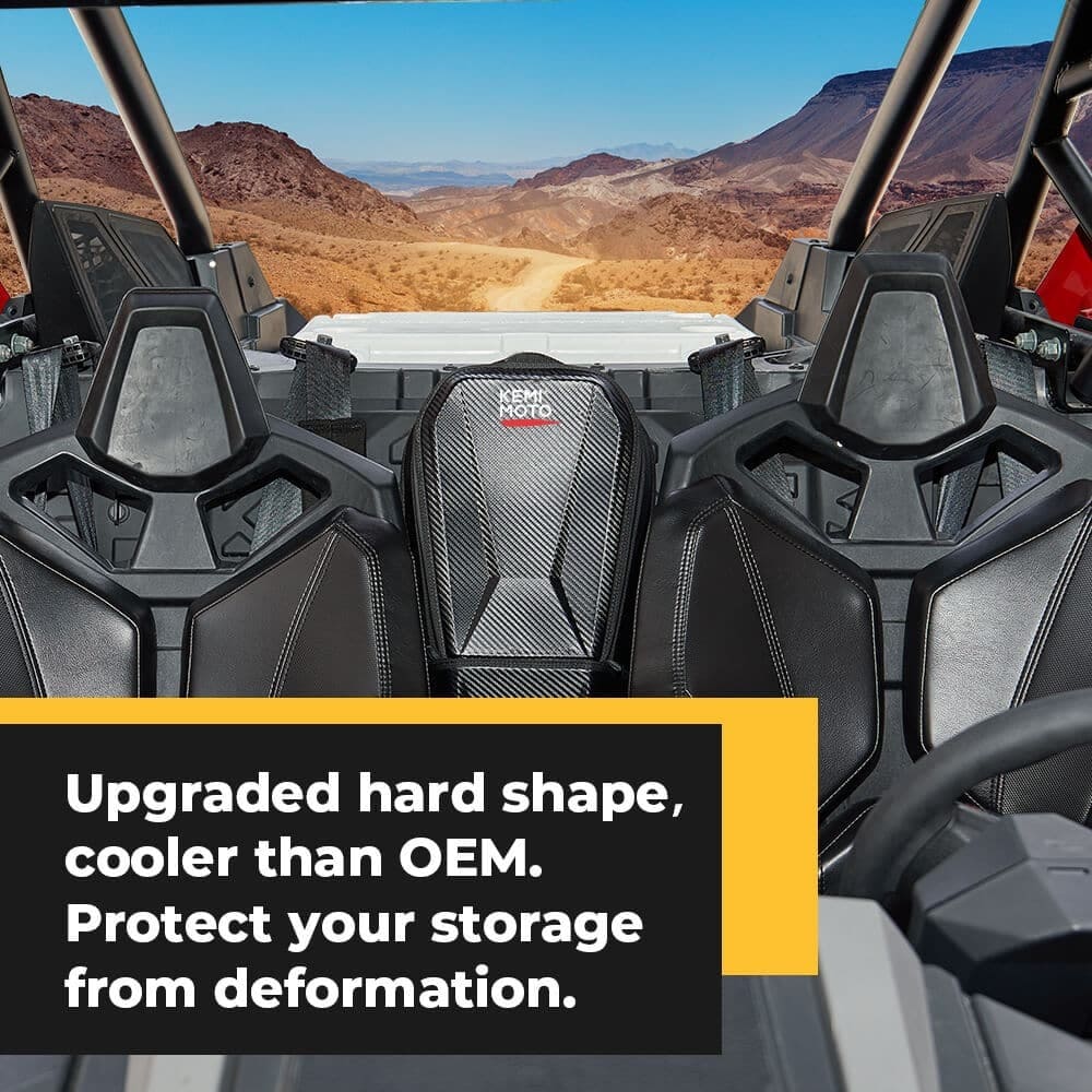 Kemimoto Can-Am Maverick X3 Front Lower Door Inserts & Center Storage Bag