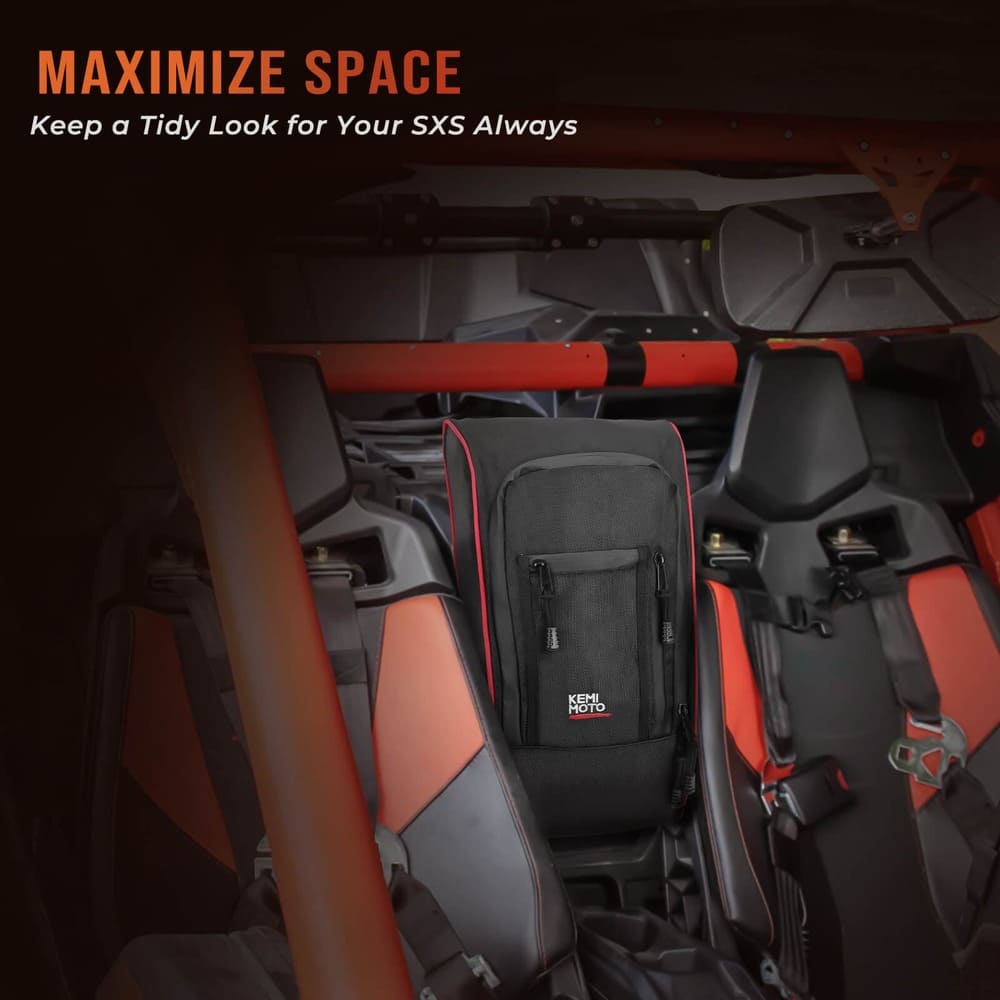 Kemimoto Can-Am Maverick X3 Front Lower Door Inserts & Console Storage Bag