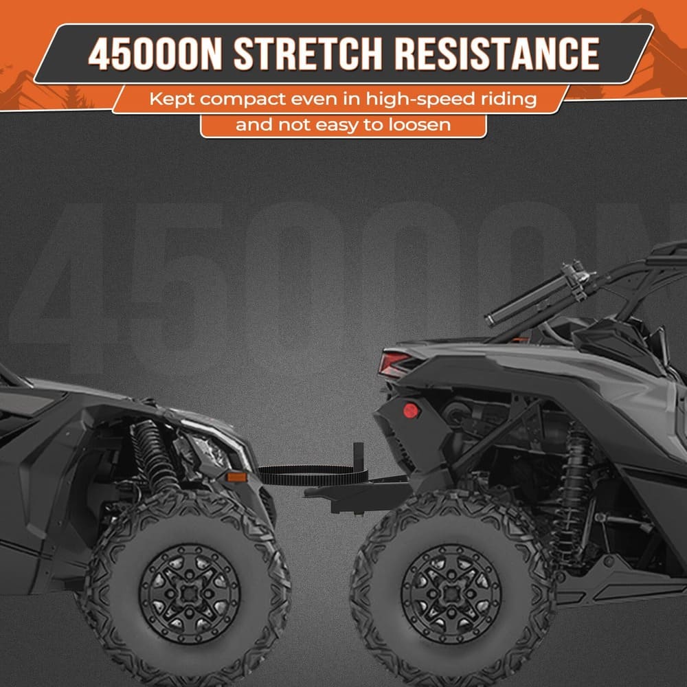 Kemimoto Can-Am Maverick X3 Front Lower Door Inserts & Heavy Duty Belts