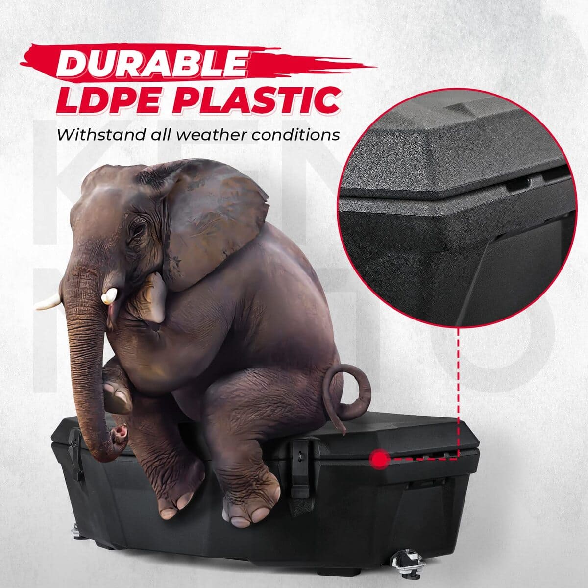 Kemimoto Can-Am Maverick X3 /Max 30L Rear Storage Box