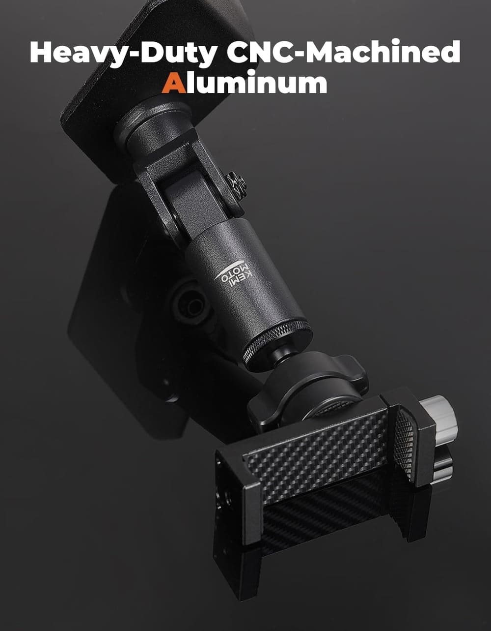 Kemimoto Can-Am Maverick X3/ Max 360° Adjustable CNC Phone Mount
