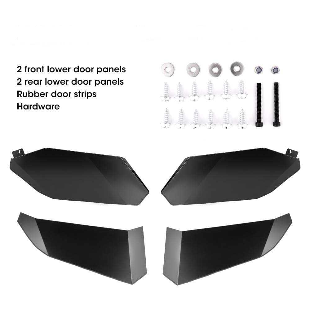 Kemimoto Can-Am Maverick X3 Max Aluminum Lower Door Panel Inserts