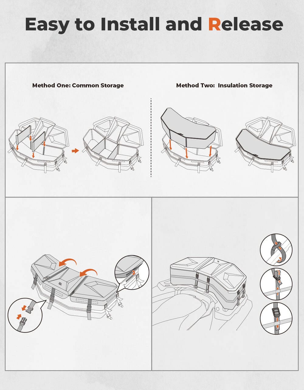 Kemimoto Can-Am Maverick X3/ Max Camo Rear Storage Bag