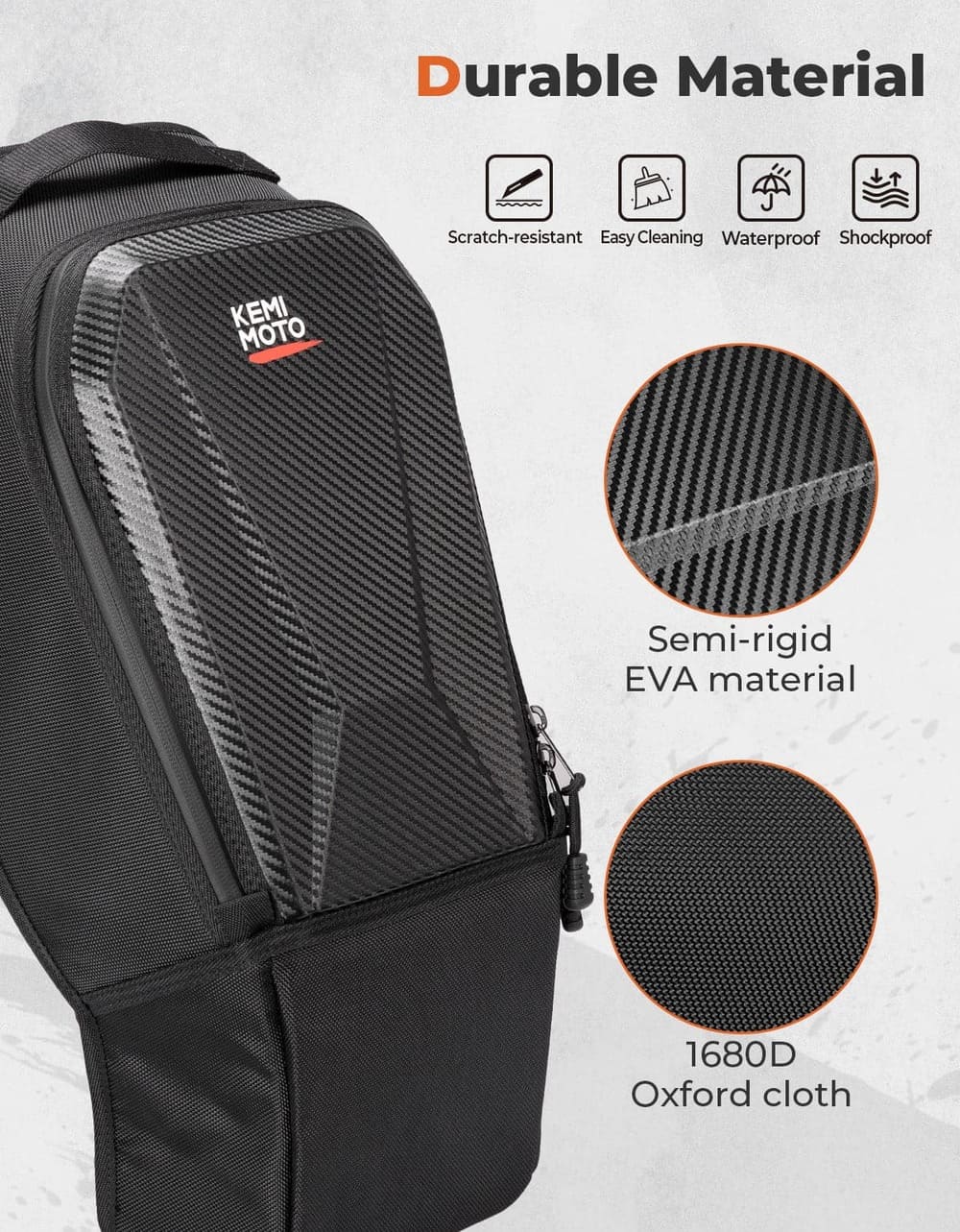 Kemimoto Can-Am Maverick X3 Max Center Storage Bag - 11L