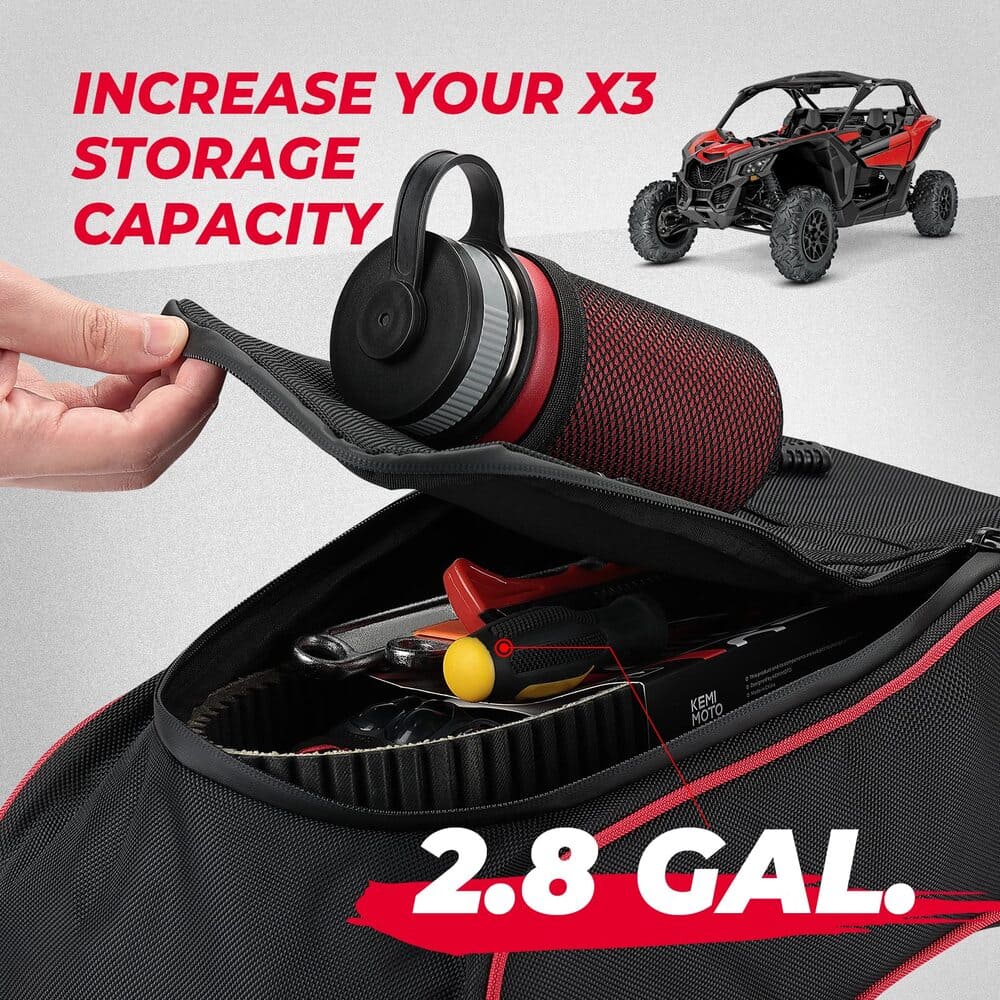 Kemimoto Can-Am Maverick X3/ Max Center Storage Bag