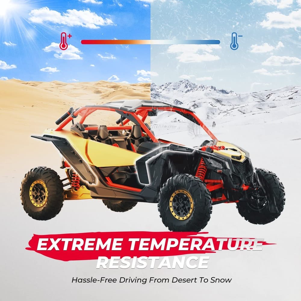 Kemimoto Can-Am Maverick X3 Max Extended Fender Flares & Hard Roof