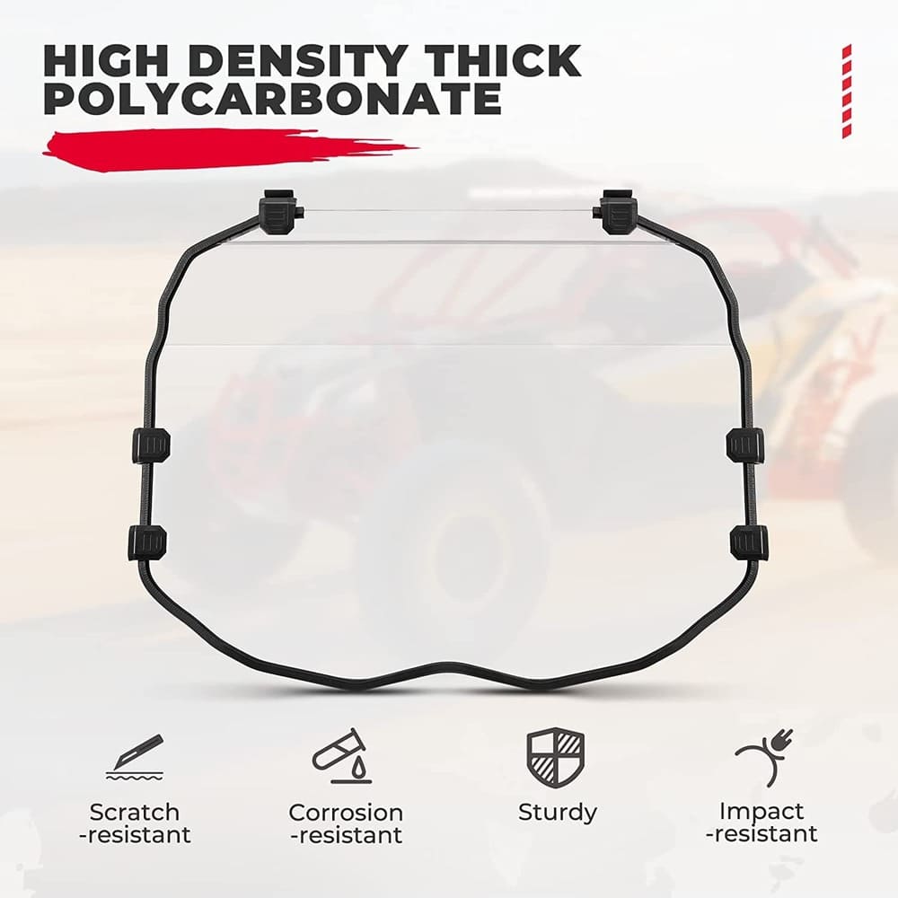 Kemimoto Can-Am Maverick X3/Max Full Windshield