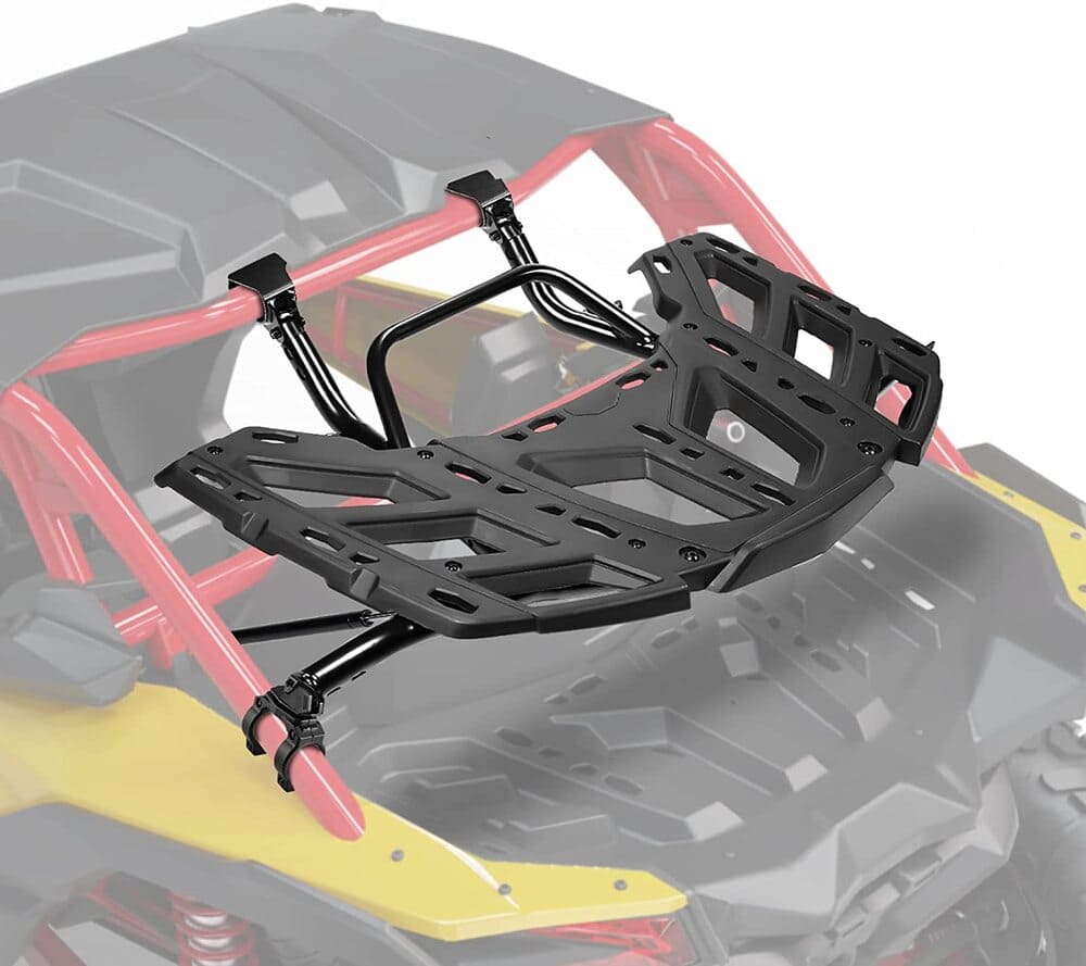 Kemimoto Can-Am Maverick X3 LinQ Pivoting Rack & Rear Storage Bag