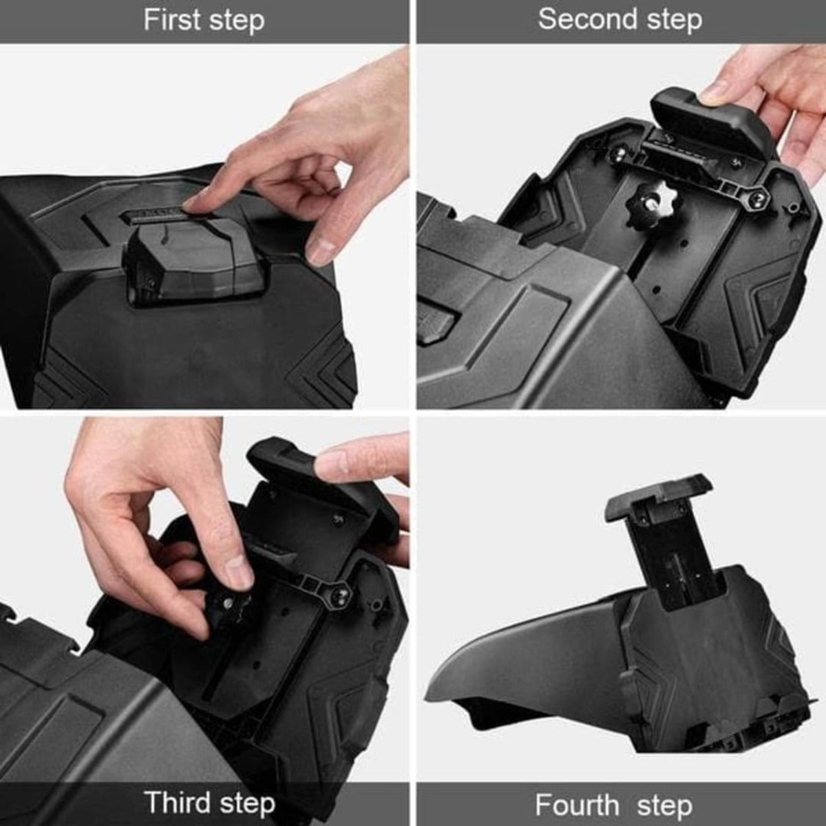 Kemimoto Can-Am Maverick X3 Max Lower Doors Panels Kit & Tablet Holder