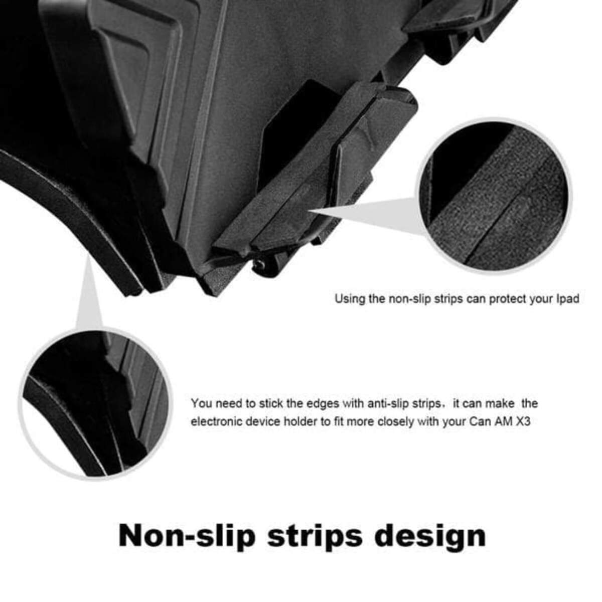 Kemimoto Can-Am Maverick X3 Max Lower Doors Panels Kit & Tablet Holder