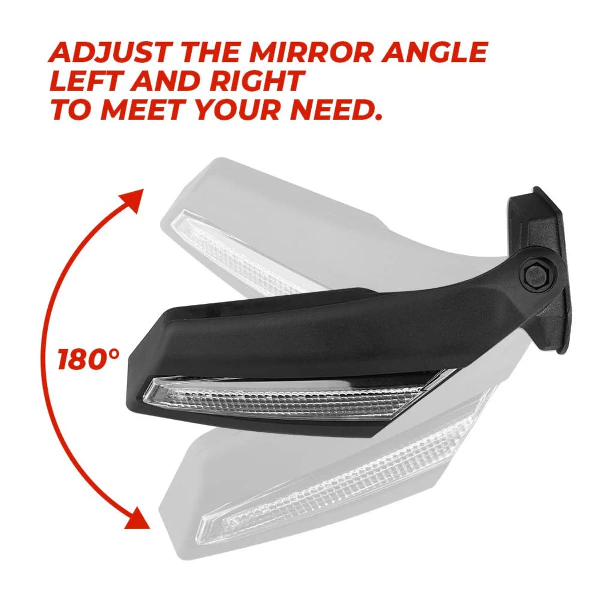 Kemimoto Can-Am Maverick X3/Max One Pair LED Side Mirrors