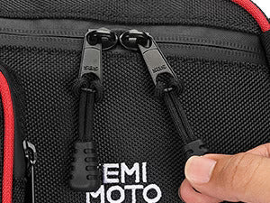 Kemimoto Can-Am Maverick X3 MAX One Set Rear Upper Door Bags - Red