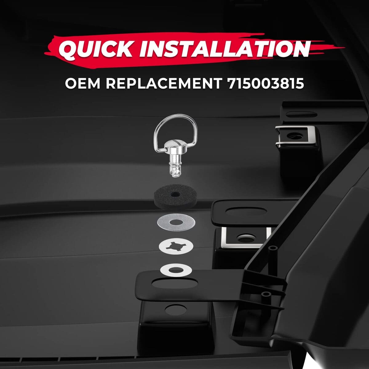 Kemimoto Can-Am Maverick X3 /Max Roof Pins Quick Release Bolts