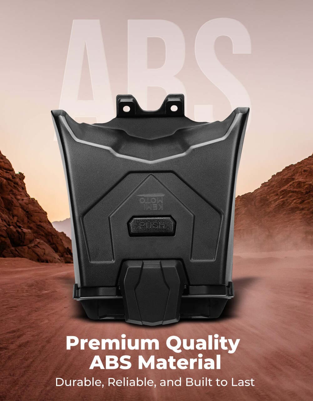 Kemimoto Can-Am Maverick X3/Max Tablet Holder with Storage Box