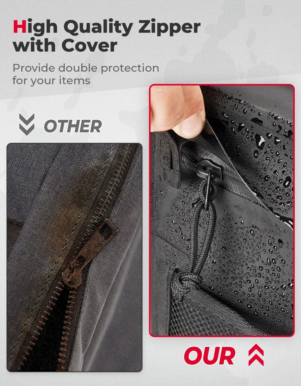 Kemimoto Can-Am Maverick X3/Max Update Water repellent Door Bags