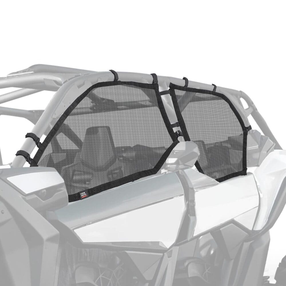 Kemimoto '17-'23 Can-Am Maverick X3 Max Window Nets - Set of 4