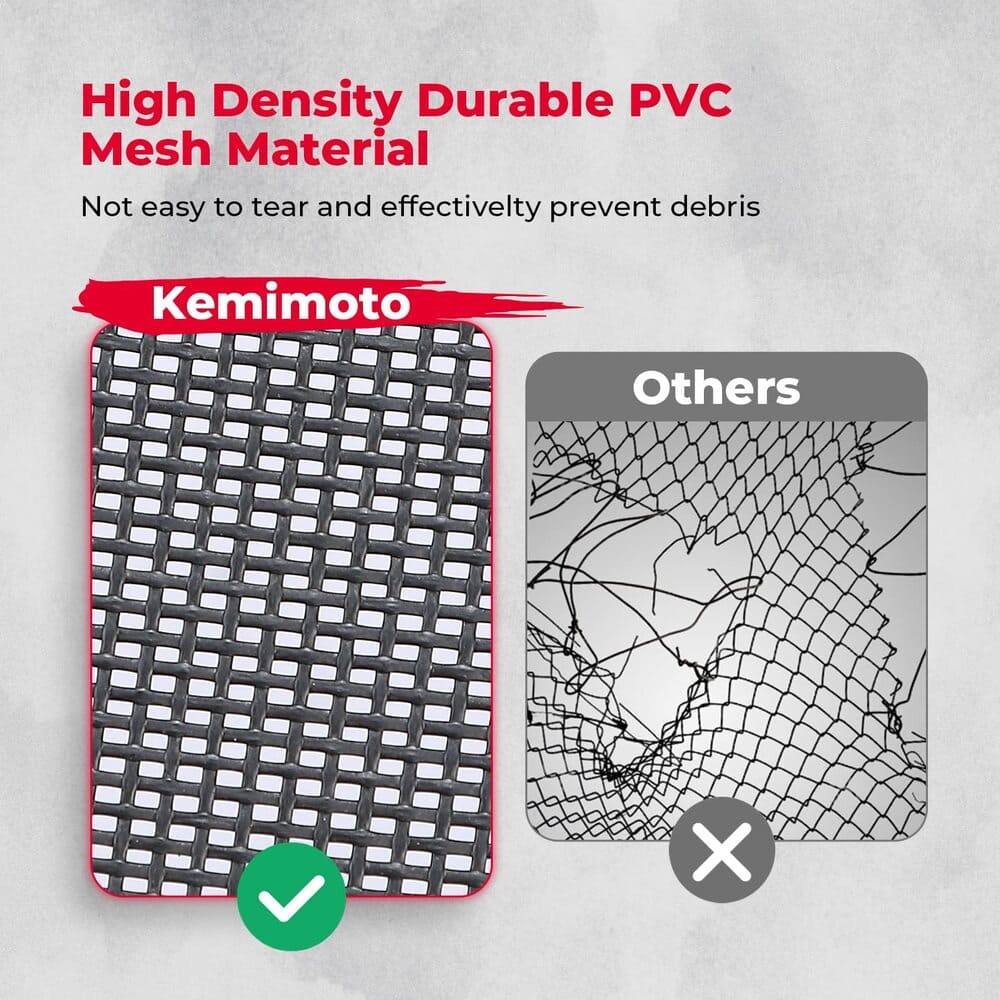 Kemimoto '17-'23 Can-Am Maverick X3 Max Window Nets - Set of 4