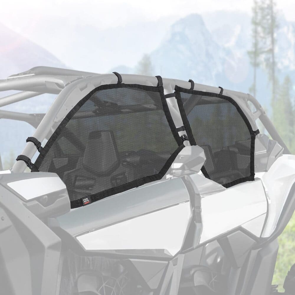 Kemimoto '17-'23 Can-Am Maverick X3 Max Window Nets - Set of 4