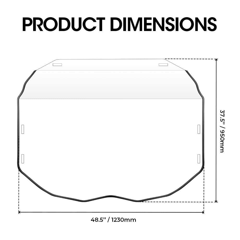 Kemimoto Can-Am Maverick X3/Max Windshield Set