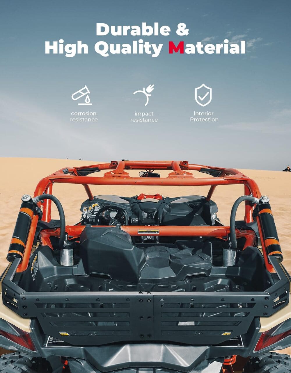 Kemimoto Can-Am Maverick X3 Rear Cargo Tailgate & Bags