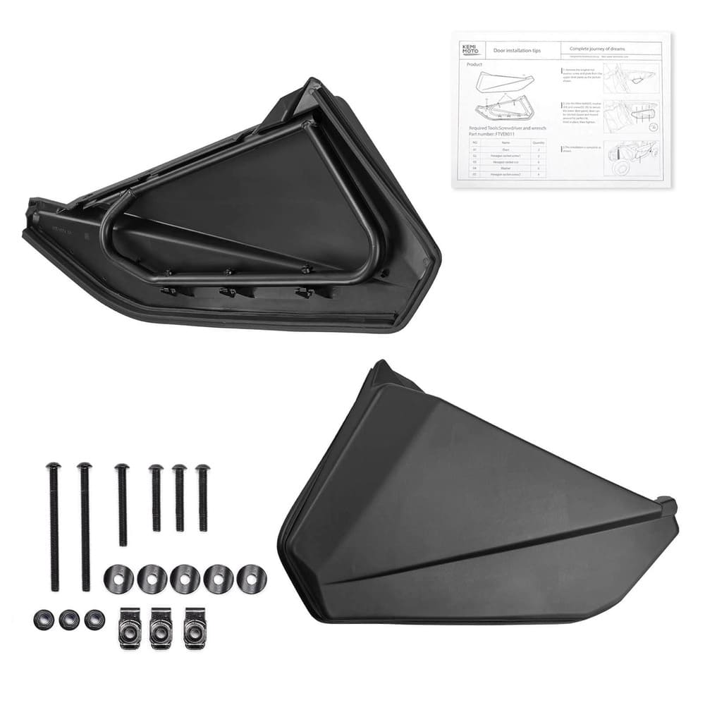 Kemimoto Can-Am Maverick X3 Rear Cargo Tailgate & Bags
