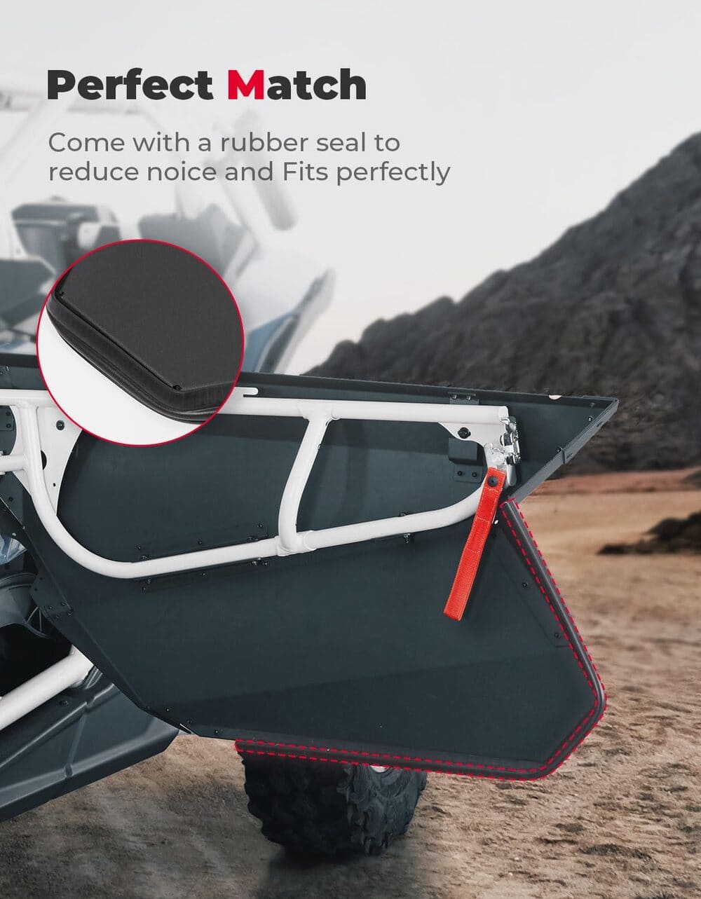 Kemimoto Can-Am Maverick X3 Set of Aluminum Front Full Doors