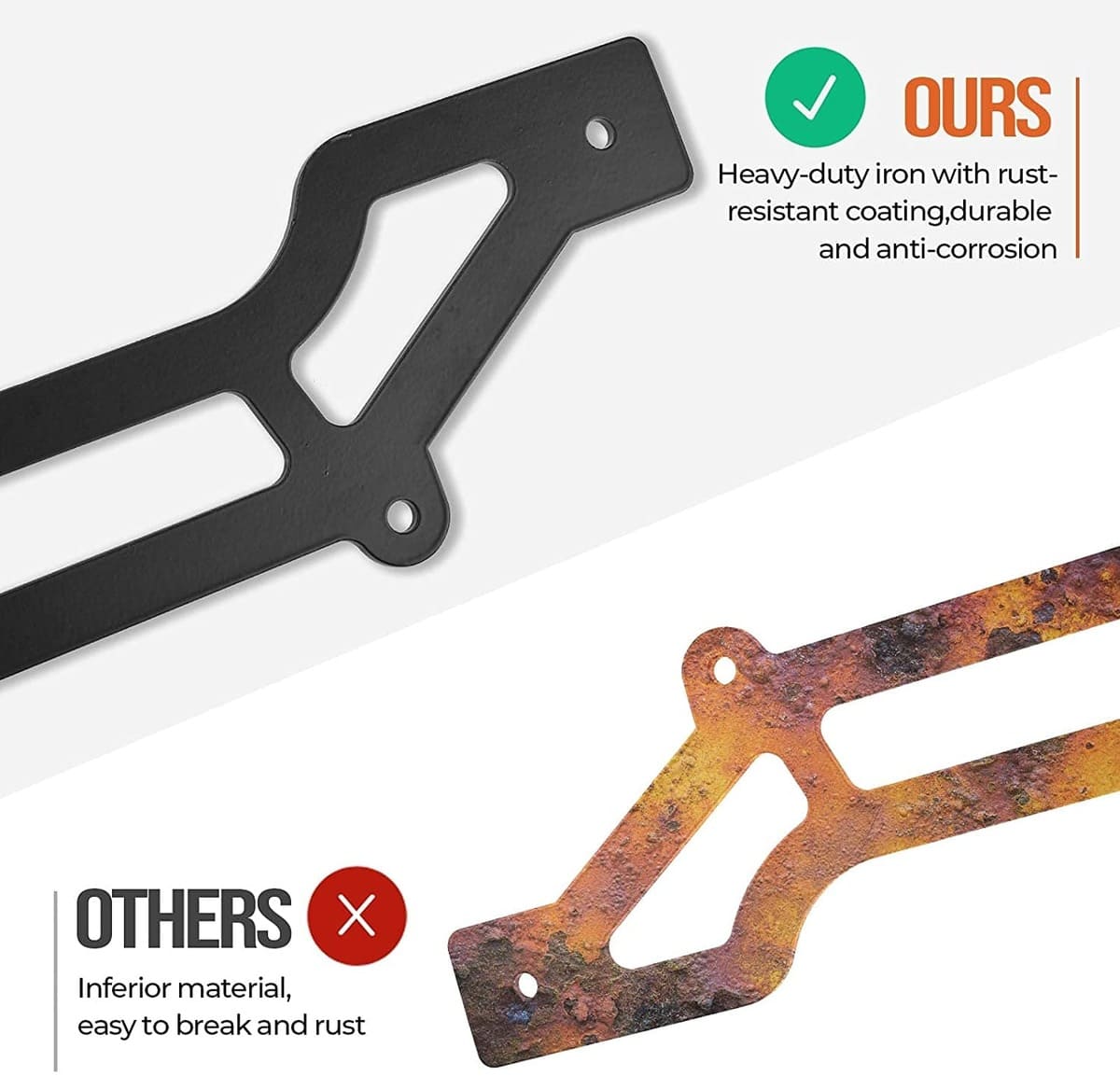 Kemimoto Can-Am Maverick X3 Shock Tower Light Bar Mount