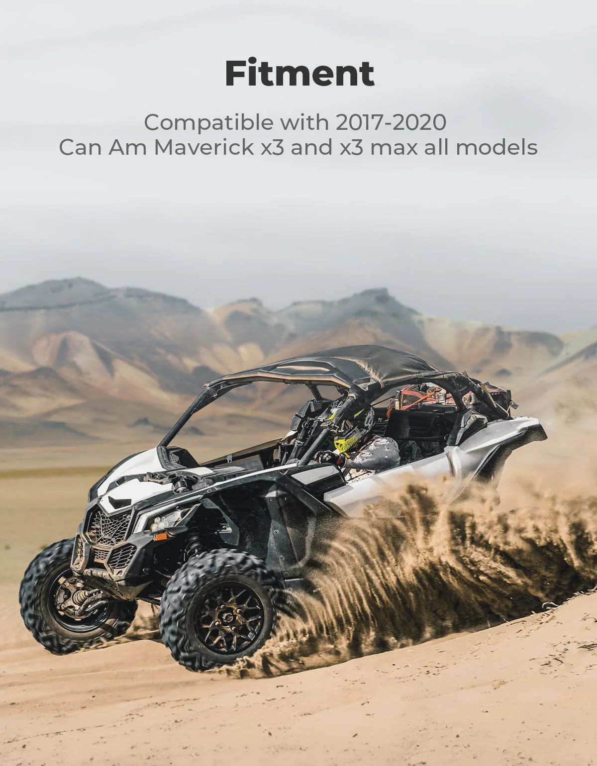 Kemimoto Can-Am Maverick X3 Stainless Steels Belt Inner Clutch Cover Guard