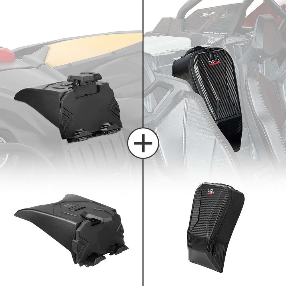 Kemimoto Can-Am Maverick X3 Tablet Holder & Storage Bag