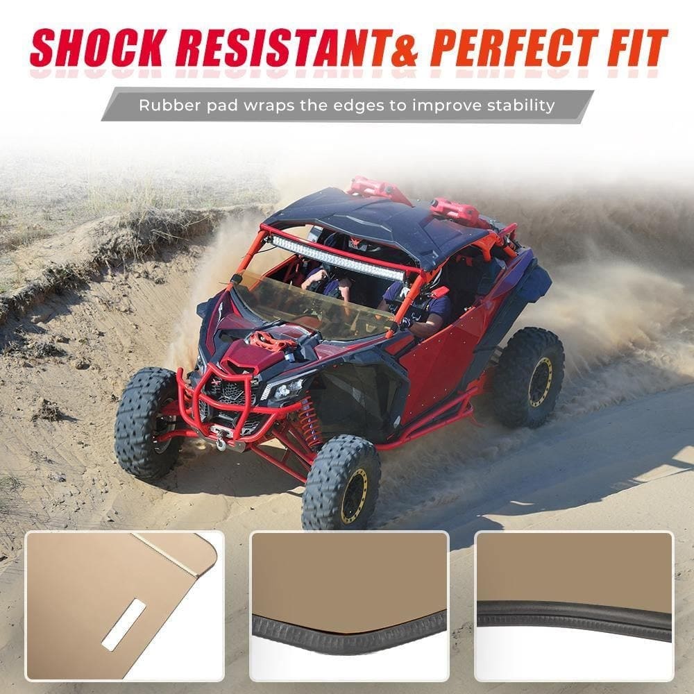 Kemimoto Can-Am Maverick X3 Tinted Half Windshield