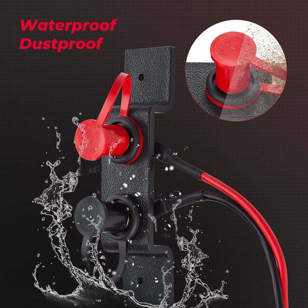 Kemimoto Can-Am Maverick X3 Universal Battery Jump Post Starter Terminal Relocation Kit