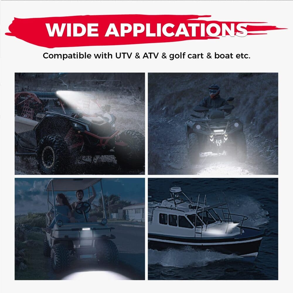 Kemimoto Can-Am Maverick X3 UTV LED Light Bar