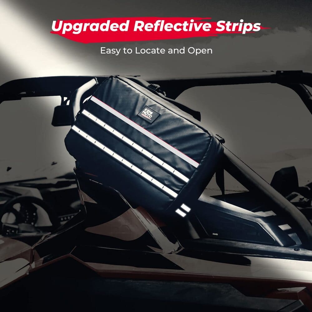 Kemimoto Can-Am UTV/ATV Drive Belt Storage Bag w/ Tool Roll