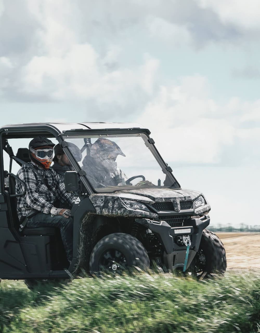 Kemimoto CF Moto UFORCE 1000/1000XL Clear Front Full Windshield